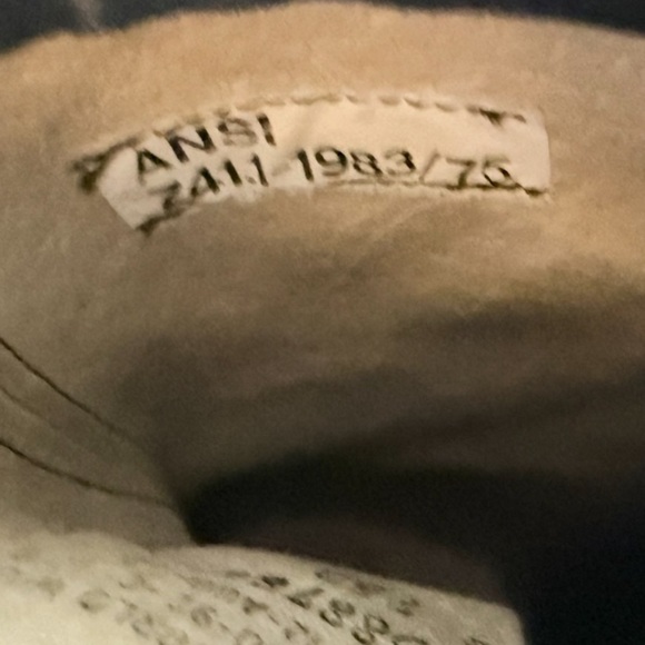 Vintage 1992 Wolverine Combat Boots Men’s 10.5R Black Leather Military - Picture 11 of 16